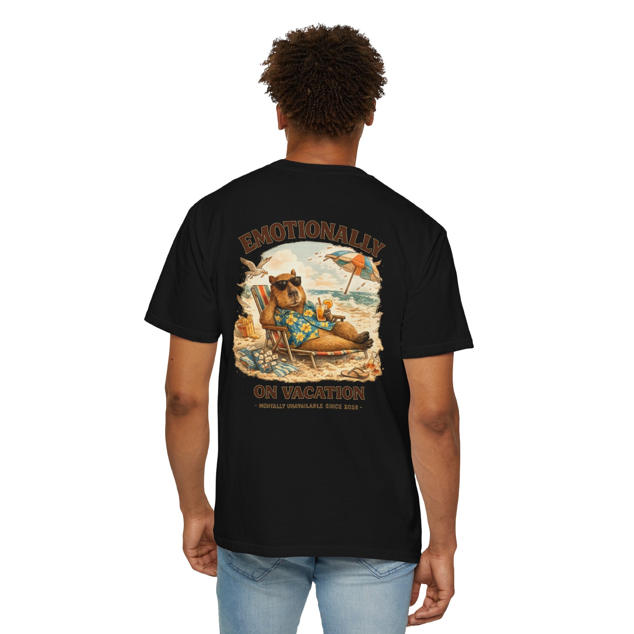 Emotionally On Vacation Tee 🌴