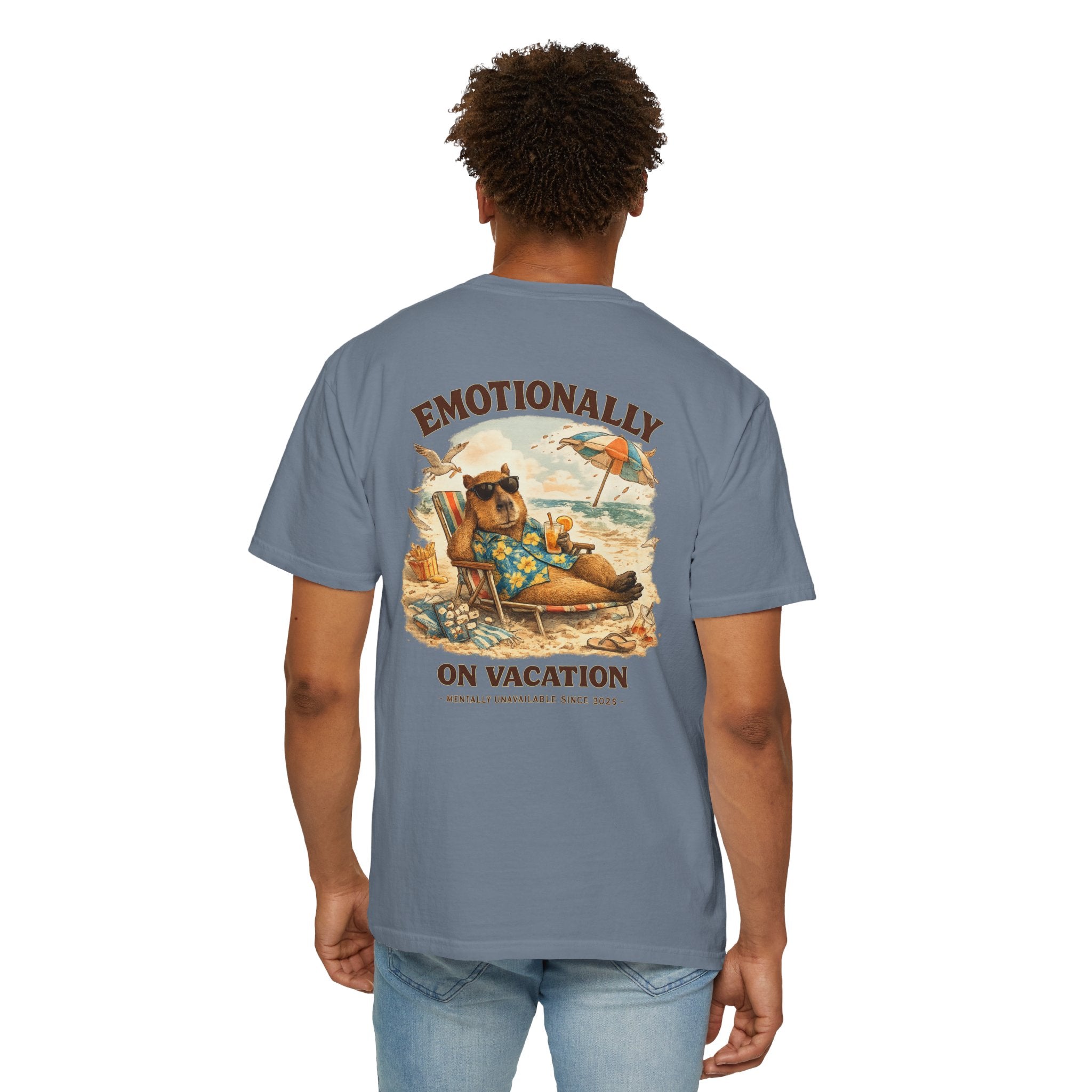 Emotionally On Vacation Tee 🌴