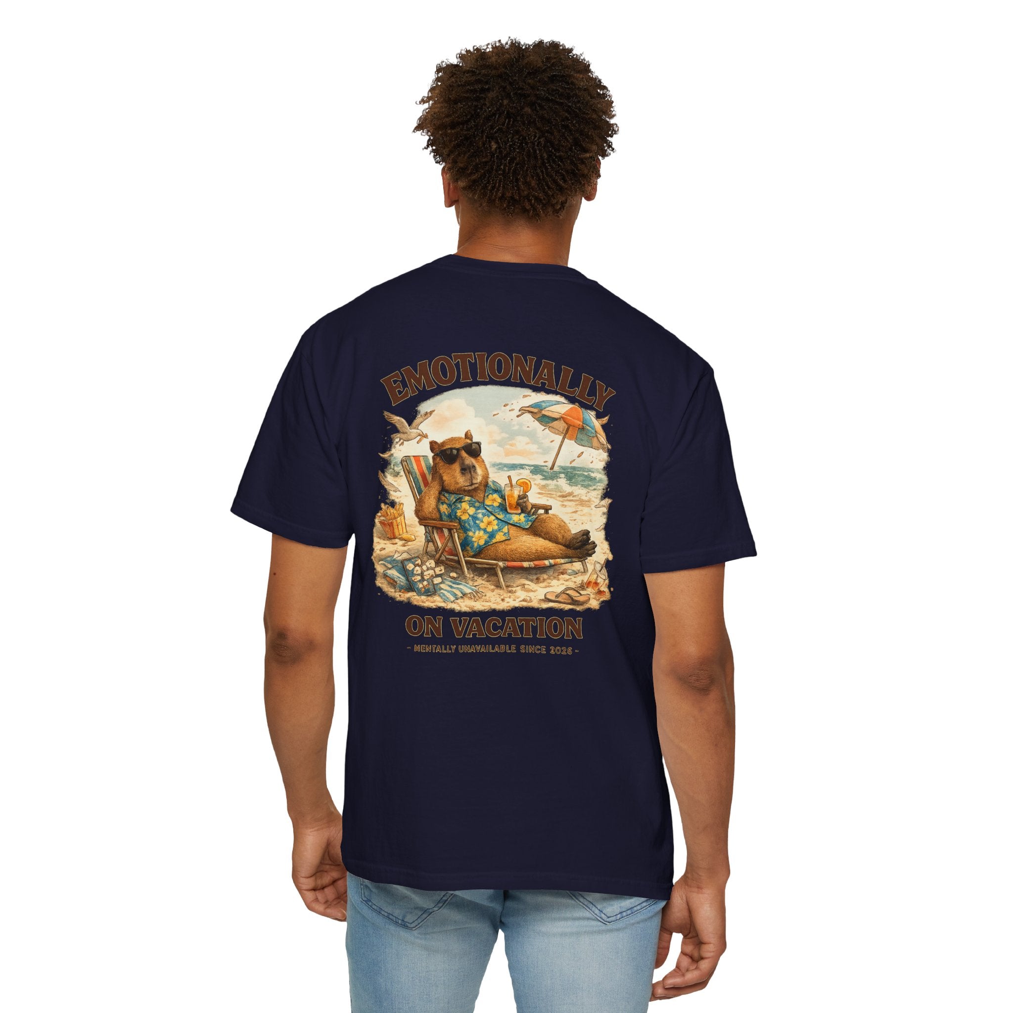 Emotionally On Vacation Tee 🌴