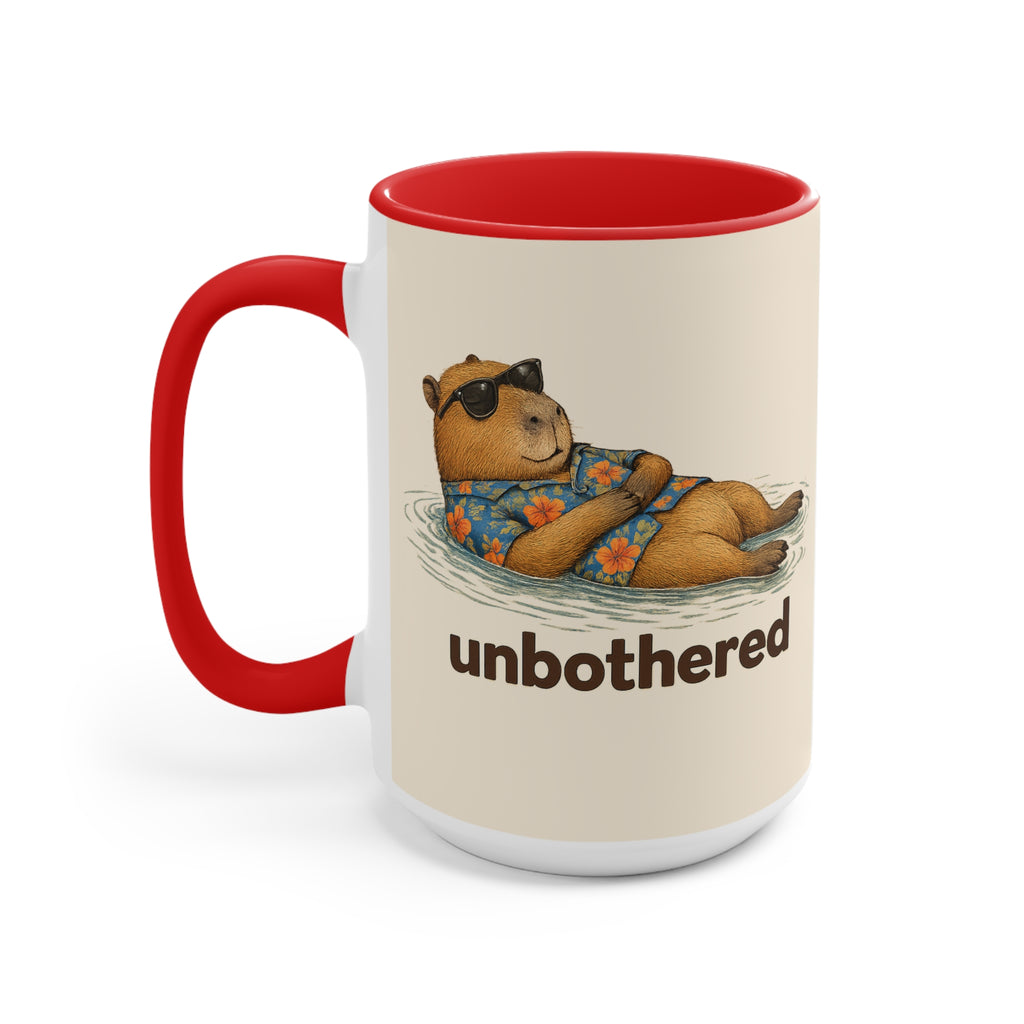 Unbothered Capybara Mug