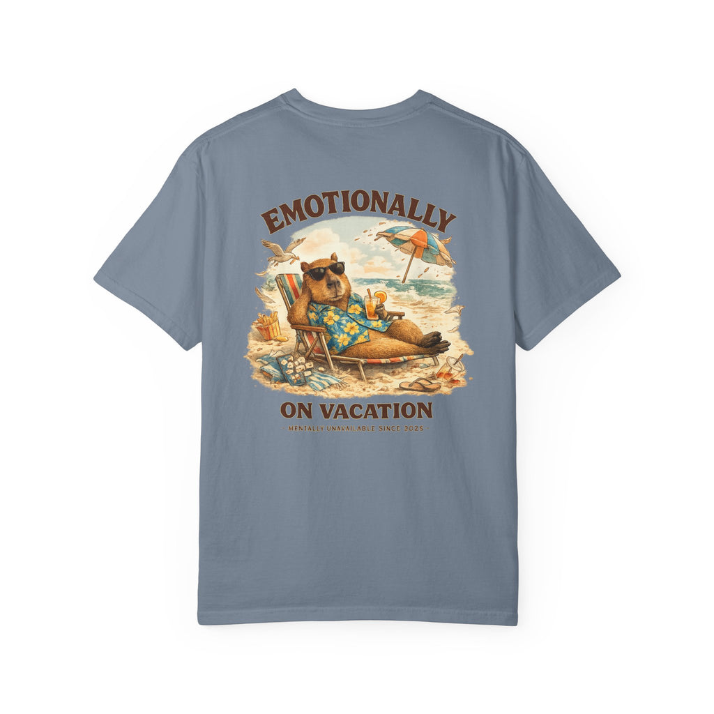 Emotionally On Vacation Tee 🌴