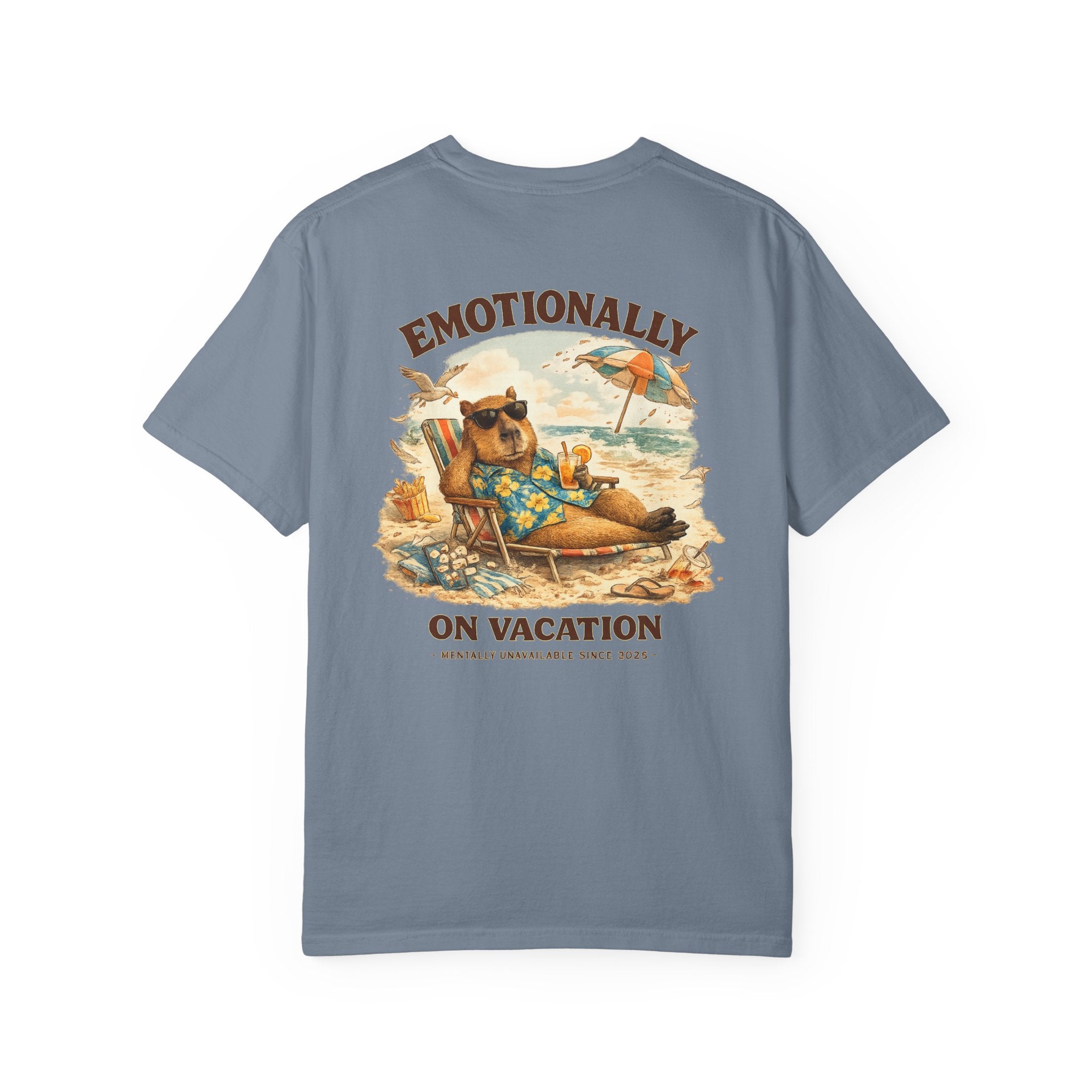Emotionally On Vacation Tee 🌴