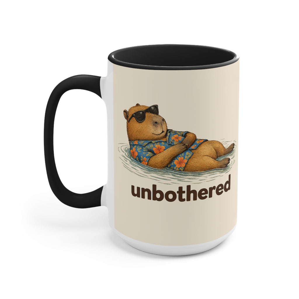 Unbothered Capybara Mug