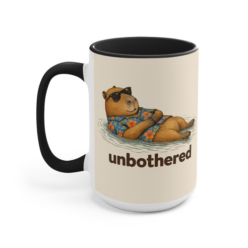 Unbothered Capybara Mug